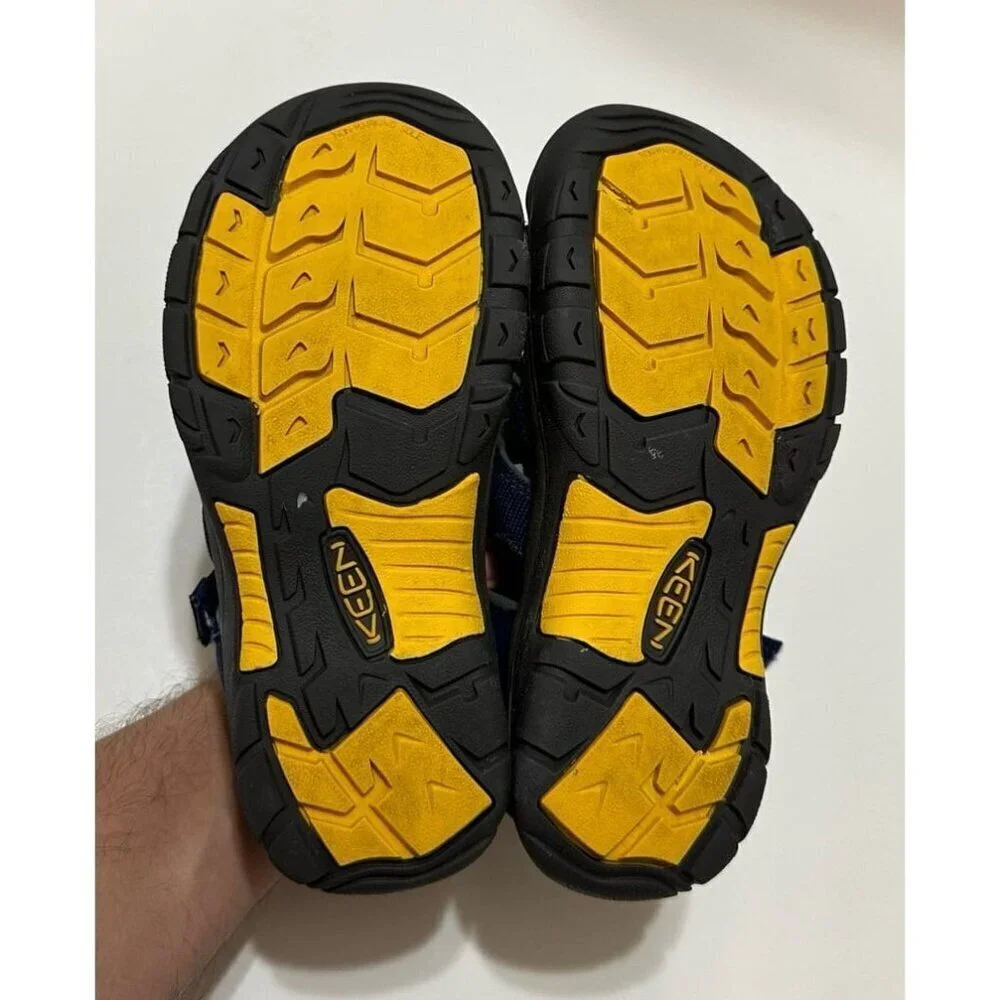 KEEN BIG KID’S NEWPORT H2 SANDAL BLUE DEPTHS Size 4.0